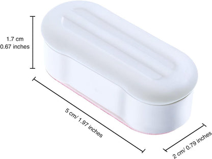 Toilet Seat Buffers - 8 Pieces - Toilet Seat Buffers - Extend Bidet Life - Toilet Seat Buffers - Silent and Soft Closing - Protect Toilet Seat - White - Self-adhesive - TPE, ABS and Plastic - Image 6