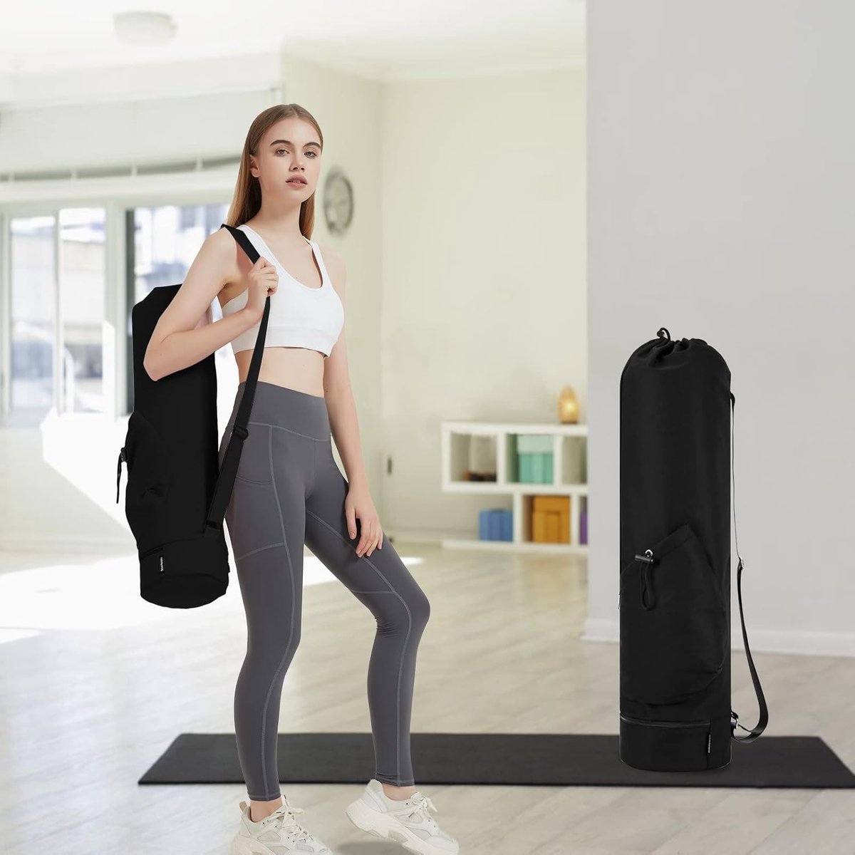 Yoga Mat Bag - Large Yoga Bag - Waterproof Yoga Mat Bag - Image 2