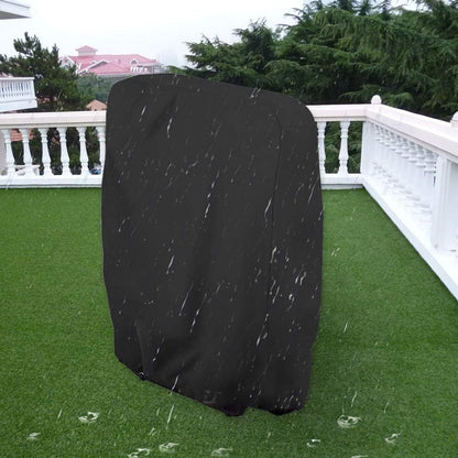 20/34*71*110cm - Garden chair covers - Foldable lounge chair cover - 210D Oxford fabric garden chair covers - Dust cover for chair - Dust cover - Garden accessories - Foldable lounger cover - with storage bag - black - Image 6
