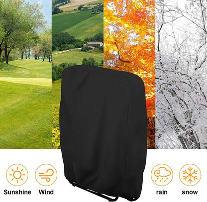 Waterproof Chair Cover - Set of 2 - Garden Chair Cover - Protective Cover for Garden Furniture - Waterproof Chair Cover - Cover for Folding Chairs - Garden Furniture Cover - Garden Chair Cover - 71x20/34x110cm - For Outdoor Use in the Garden, Balcony or T - Image 4