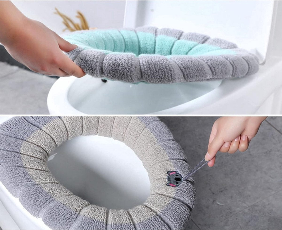 Universal Toilet Seat Cover - Toilet Seat Cover - 4X Toilet Seat Cover - Durable Toilet Seat - Toilet Seat Cover - Warm Toilet Cover - Seat Cover - Toilet Seat - Image 6