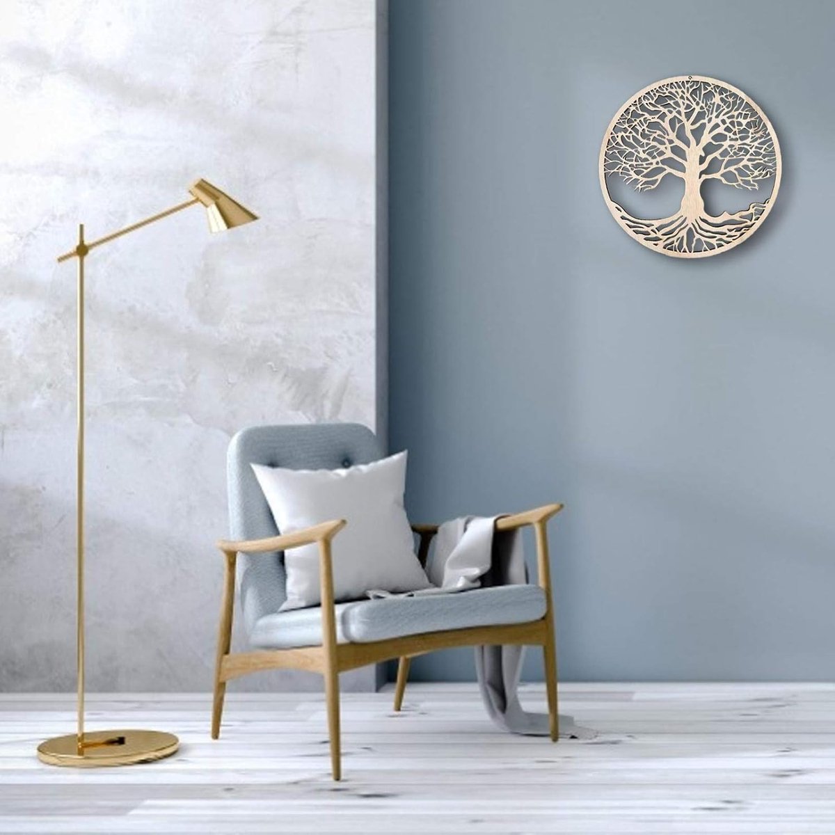 wall decoration - wall decoration - Tree of Life - Tree of Life wall decoration - 28cm*0.5cm - wooden - Image 3