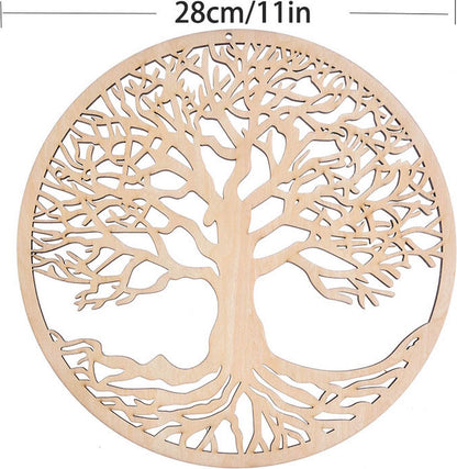 wall decoration - wall decoration - Tree of Life - Tree of Life wall decoration - 28cm*0.5cm - wooden - Image 5
