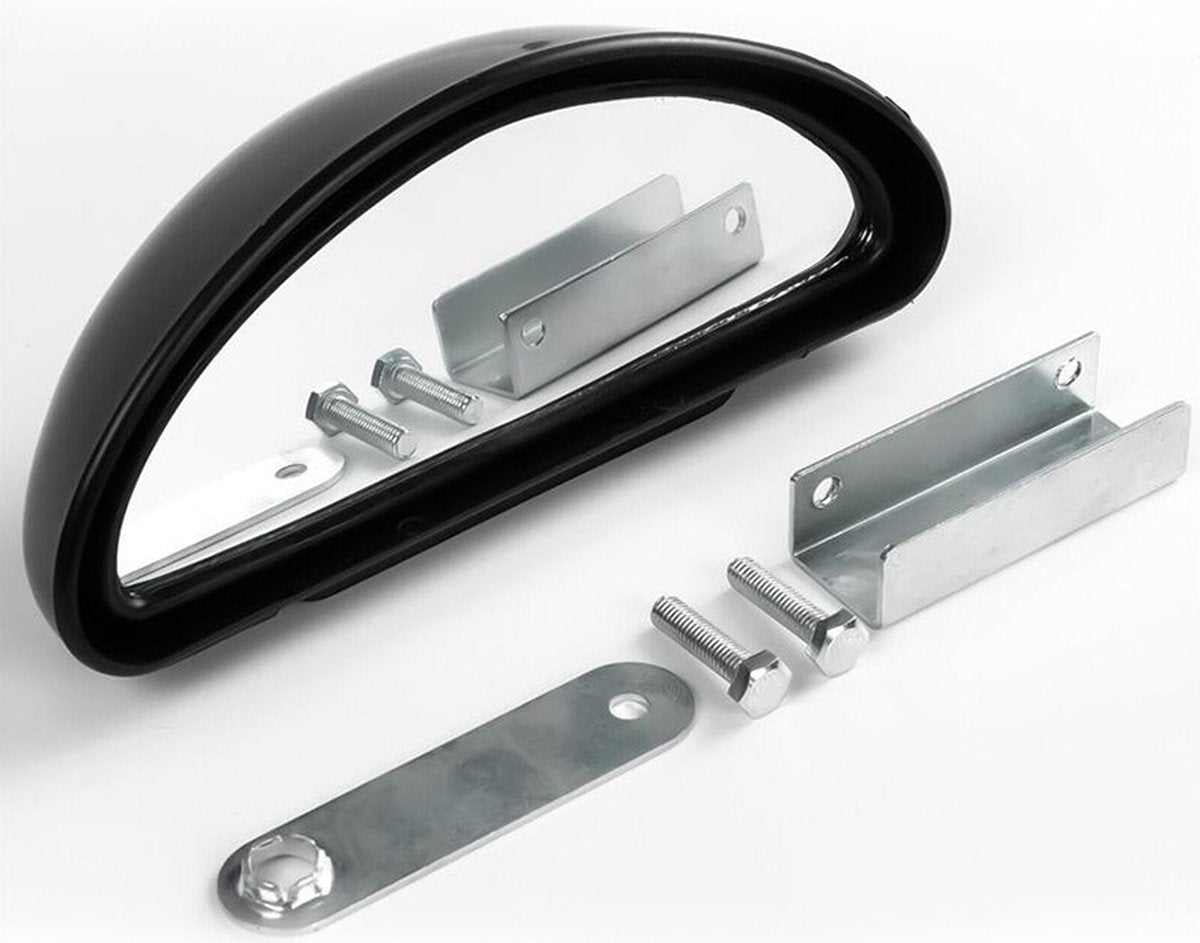 2 pieces (right and left) - Rearview mirror - Banana mirror - Exterior mirrors - Adjustable blind spot mirror - Car mirrors - 16cm - universal - 360 ° - Car/caravan accessories - Image 2