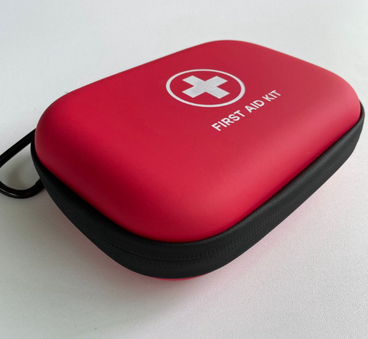 First aid kit - First aid kit - Survival kit outdoor emergency kit - First aid kit sports - First aid sports bag - Red - First aid kit - First aid drum - PU - red - 17.6*12*5.5cm - Image 5