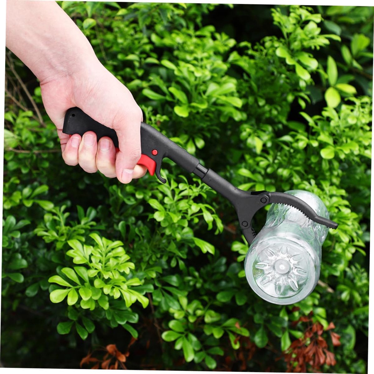 Litter Grabber - Litter Reachers - Pickers - Litter Grabber - Litter Grabber - Litter Grabbers - Litter Picker - Grab Aid - Gripper Extender - Litter Grabber - Black and Red - Plastic and Iron - 30cm - Not Scalable - Image 4