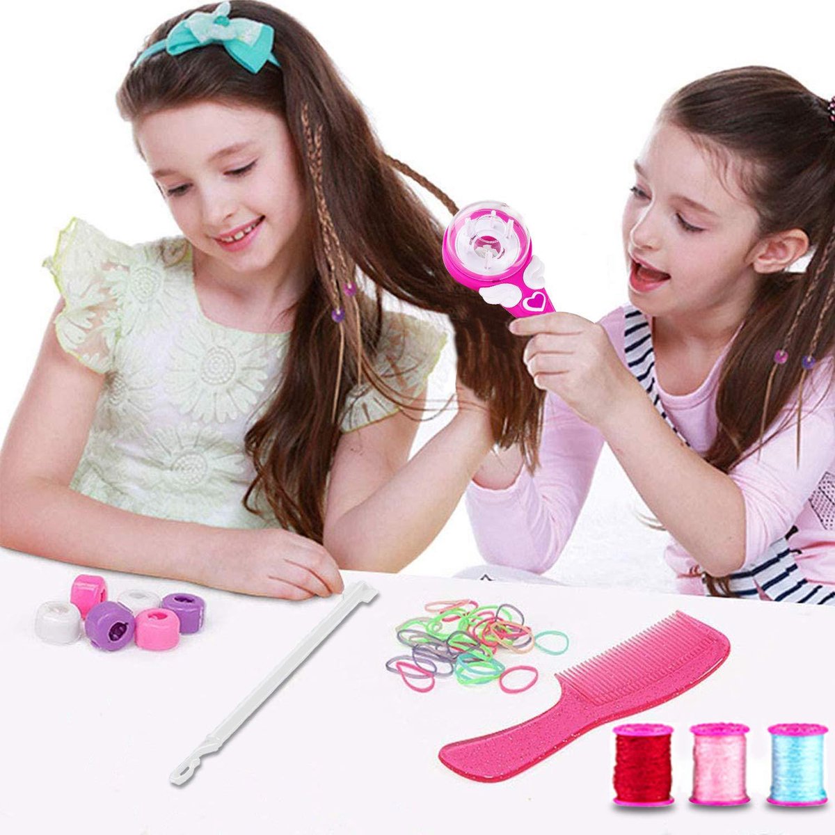 Hair Braider - Electric Automatic Hair Braiding - Braiding Attachment - Hair Braiding Machine - Incl Accessories - DIY - Automatic Hair Braider - 25*9 cm - Image 4