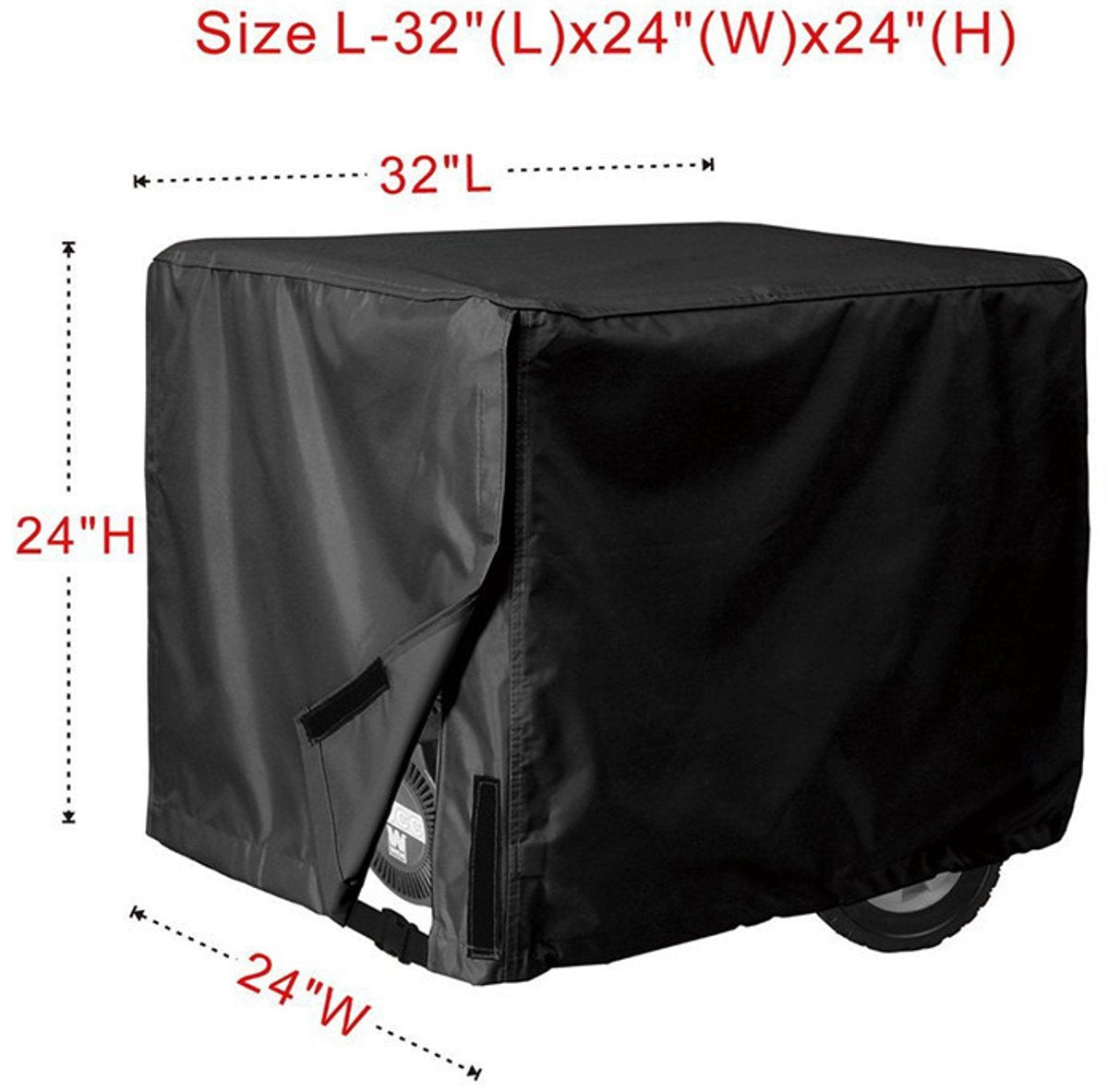 Generator cover - outdoor protective cover - waterproof - 210D Oxford cloth - Image 5