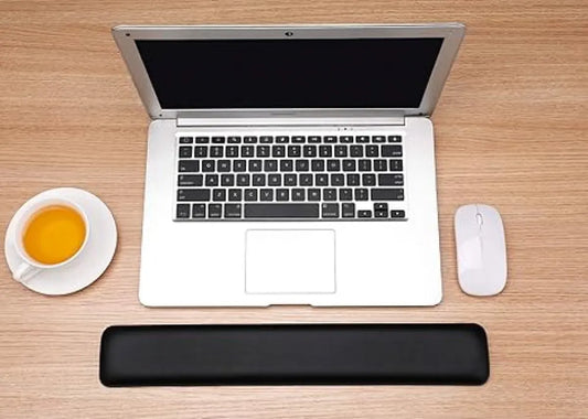 Wrist rest keyboard - wrist support - wrist protectors - wrist rest - computer - Black - cloth - 410*80*22mm - Image 2