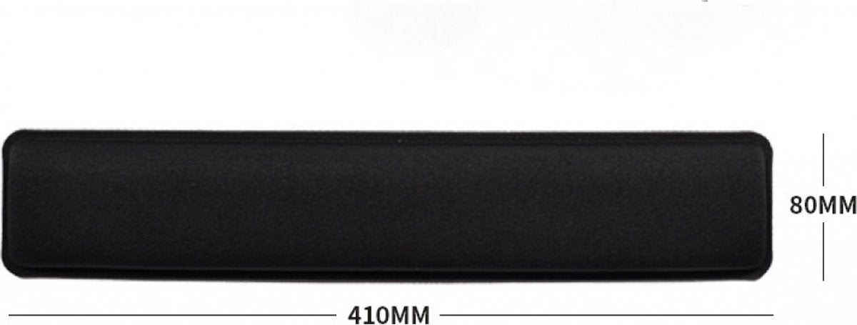 Wrist rest keyboard - wrist support - wrist protectors - wrist rest - computer - Black - cloth - 410*80*22mm - Image 3