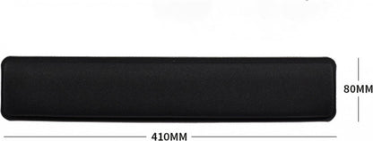 Wrist rest keyboard - wrist support - wrist protectors - wrist rest - computer - Black - cloth - 410*80*22mm - Image 3