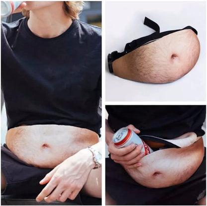 Belt bag - waist bags - Men - large bag - Fanny Pack - Phone bag Crossbody - Travel - Walking - Phone - Passport - Bag - 42*19cm - Adjustable from 66cm to 120cm - Image 3