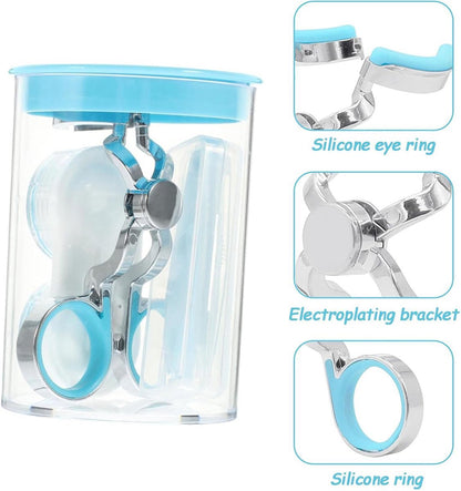 Contact Lens Wearing Aids - Eyelid Wear Aid - Lens Suction Cup - Contact Lens Holder - Contact Lens Eyelid Tensioner - Lens Suction Cup - Contact Lens Holder - Silicone Soft - Blue - Image 3