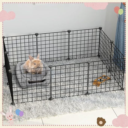 Rabbit hutch - Gray - 1 piece - 34*34*36cm - For rabbit guinea pig ferret - Rabbit hutches - For indoor use - Rodent cage - Rodent house - Image 6
