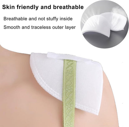 2 Pairs - Shoulder - 16*9*1.5cm - Black and White - Shoulder Pads - Shoulder Pads - Foam Padded - Shoulder Pads - Velcro - Soft Foam Padded - Reusable - For Blazer Clothing Crafts - Image 5