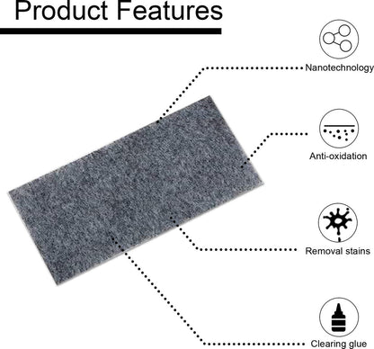 6 Pieces - Car Paint Scratch Remover Scratch Repair Cloth - Nano Scratch Cloth Clean Tool Repair Polishing Cloth - For Cars - Image 3