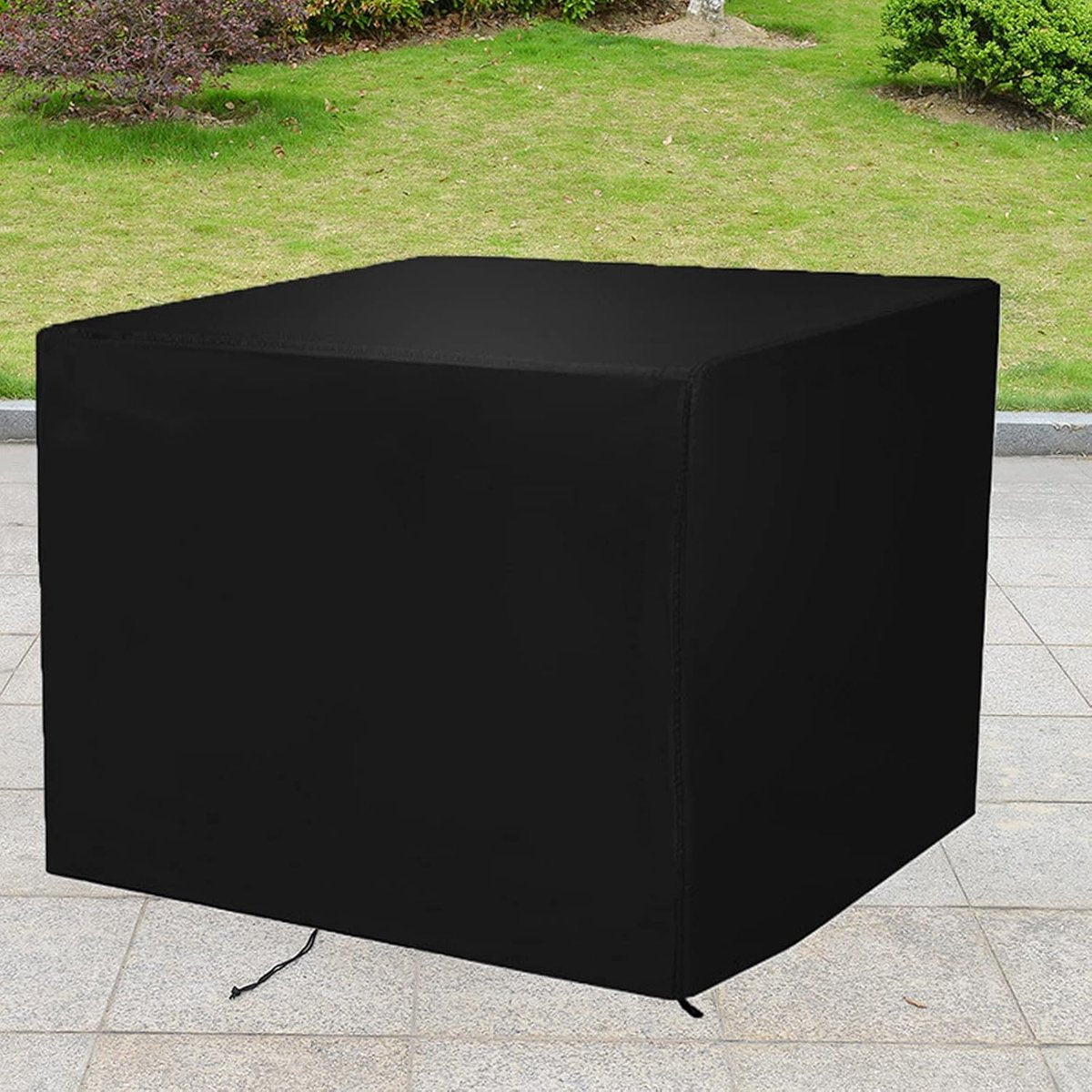Garden furniture cover - 90*90*90cm - outdoor table cover - Table cover - Protective cover for garden furniture - garden covers - Cover for table and chairs - Square garden furniture covers - 210D Oxford fabric - waterproof - Resistant furniture covers -  - Image 4