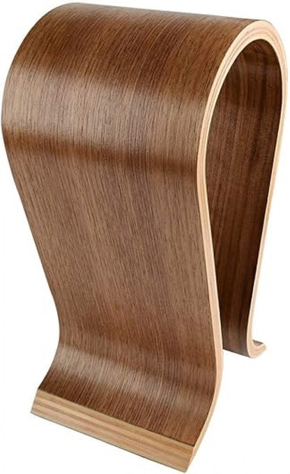 Headset Stand - Headphone Stand - Headphone Holder - Headphone Hook - Headphone Hanger - Wooden - 255*100*155MM - Wood Color - Image 2