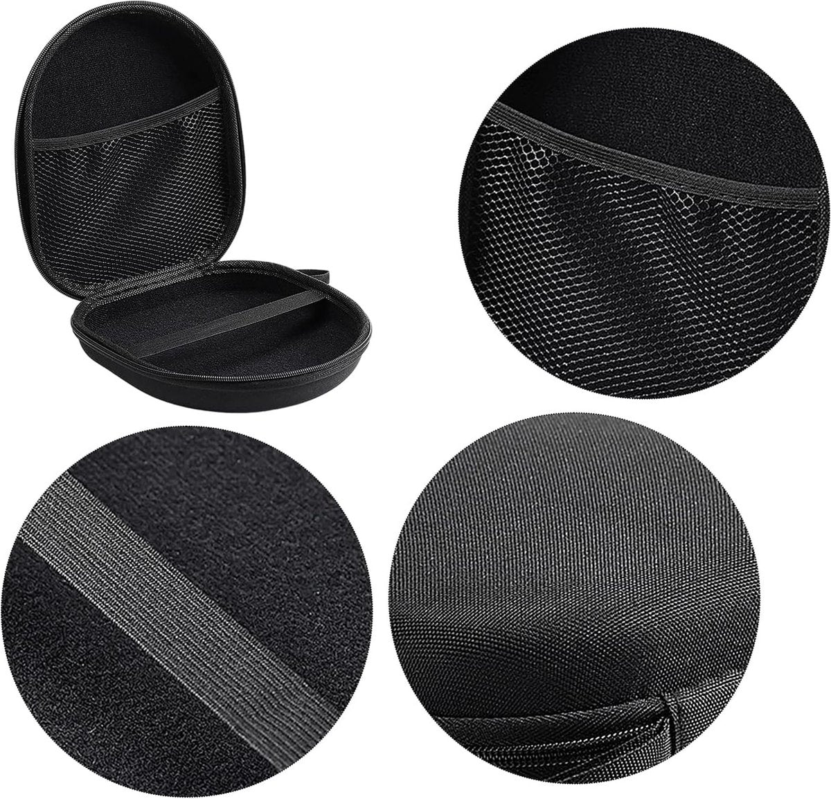 Headphone Case - Hard Protective Case - On-ear / Over-ear - For most brands / Bluetooth / HIFI / Wired headphones / Gaming headset - Headphone Case - Protective Case - Carrying Bag - Waterproof - Shockproof - Earphones Storage Case - High quality! - Image 8