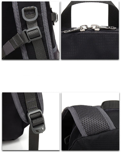 Waist Bag - Leg Bag - Motorcycle Waist Bag - Motorcycle Bag - Tactical Leg Bag - Tool Bag - Unisex - Black - Large Capacity - 16*5*29 cm - 4 Compartments - Polyester - Image 3