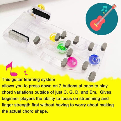 Classical Chord Learning Buddy, Chord Playing Assistant, Guitar Scale Fretboard Notes Sticker for Bonus, Best Study and Learning System for Guitar Lover Beginner - Chord Accessories - Image 4