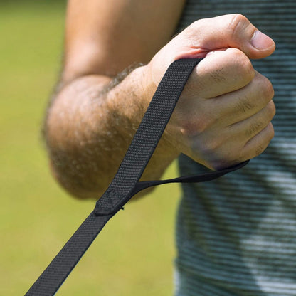 Dog Leash - 20 Meter - Training Leash - Tow Leash - Tracking Leash - Types of Dog Leashes - 2cm - Black - for Training, Walking and Recall - for Puppies, Small and Medium Dogs - Polypropylene - Image 3