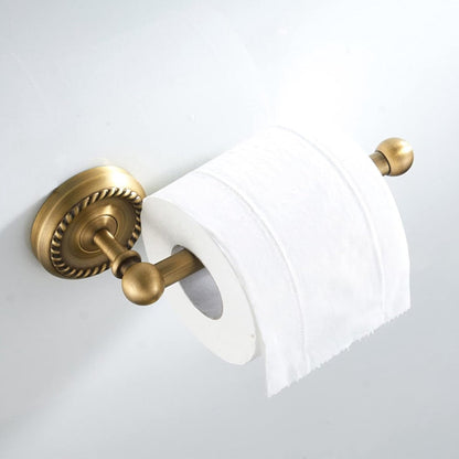 Toilet Roll Holder - Paper Holder - Toilet Roll Holder - Bathroom Accessories - 200 * 72 * 67 mm - Brass - Toilet Paper Holder - Wall-Mounted - Image 3