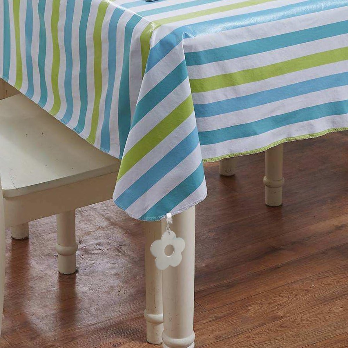 Table Weights - 4 pieces - Heavy Tablecloth Weights - Stainless Steel - Tablecloth Weights - Flowers - Image 3