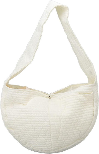 Pet Backpack - Backpack for Cat and Dogs - 40*11*26 cm - Shoulder Carrying Bag - Cat Carrier - Adjustable - For Small Dogs and Cats - For Pets from 5.5-6.5 kg - White - Canvas