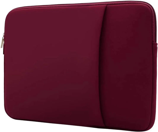 Laptop sleeve - 13 inch - 2-piece - Laptop bag - Suitable for 13 inch laptop - with extra case - Red - Image 3