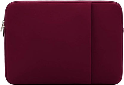Laptop sleeve - 13 inch - 2-piece - Laptop bag - Suitable for 13 inch laptop - with extra case - Red - Image 4