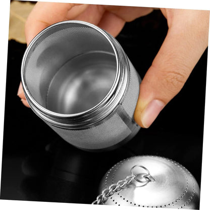 2 pcs - Stainless Steel Herb Ball Stainless Steel Tea Infuser Lazy Tea Infuser Bags for Boiling Tea Infusers for Loose Tea Screw Thread Tea Strainers Brine Basket Mesh Tea Household Soup - Image 3
