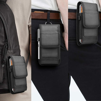 Waist bag - Fanny pack - Outdoor belt bag - Smartphone bag - Standing belt bag - Oxford cloth - black - 17.5*10*2.5cm - belt bag - Gift - Phone bag Men - Image 4