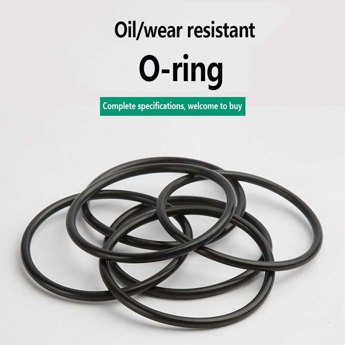O-rings rubber rings - 225 pieces - 18 sizes - 6x2mm - with assortment box - Image 3