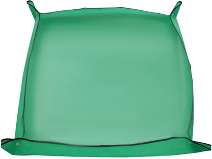 Repotting mat - 66cm x 66cm - waterproof - plant mat - garden mat - Green - Repotting plants on a plant mat - plastic - Waterproof repotting mat - Garden tools