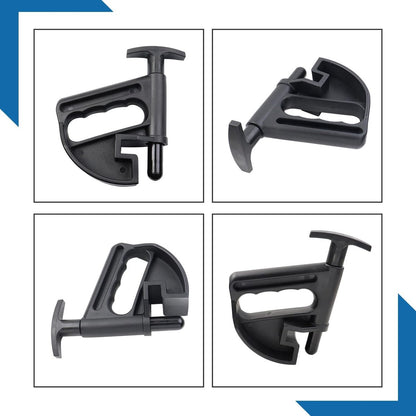 2 pieces - Tire heel clamp - Tire changer - tire pusher - Bead clamp - tire clamp - plastic - black - Universal - mounting aid - Rim Pry Wheel Changing Helper - Image 4