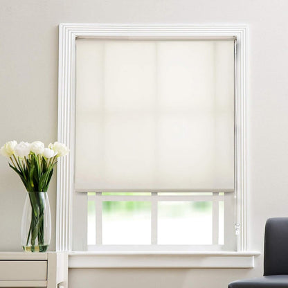 2 set - Roller blind system - roller blind fitting - bead chain - Curtain parts - window decoration accessories - roller blind chain - replacement repair kit for roller blinds - for Ø25 MM roller blind tube - with P-clips and screws - White - Image 4