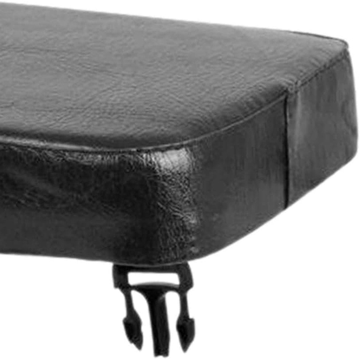 Rear Bicycle Seat - Bicycle Seat Rear Seat - With Footrests - Luggage Carrier Cushion - Rear Bicycle Seat - Universal - Black - Image 5
