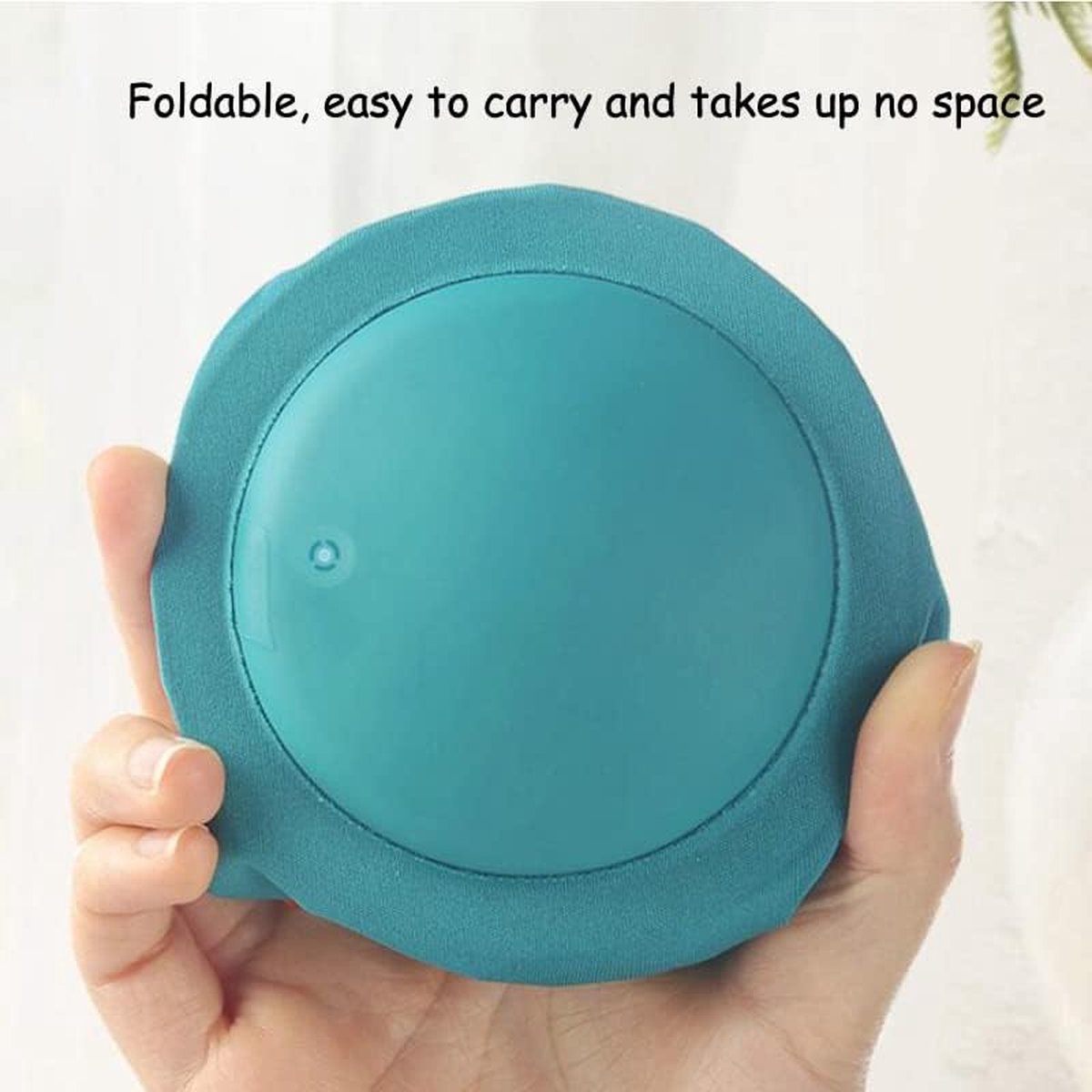 Travel Pillow - Inflatable Travel Pillow - Foldable - Neck Support for Neck Pain - Soft Neck Support for Sleeping - Align and Stabilize - One Size - Neck Support - Neck Band - Suitable for Airplanes, Cars, etc. - Image 4