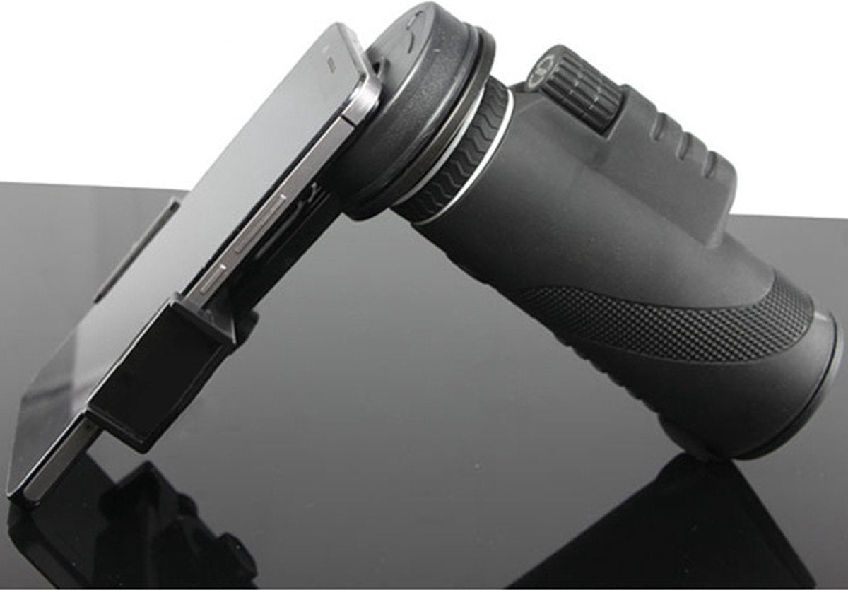 Smartphone Holder - Mobile Phone Adapter Mount - Smartphone Photography Accessory - Phone Camera Lens Set - Clip-On Design - for spotter's/binoculars/telescope with Ø 2.5 - 4.5cm - Image 4