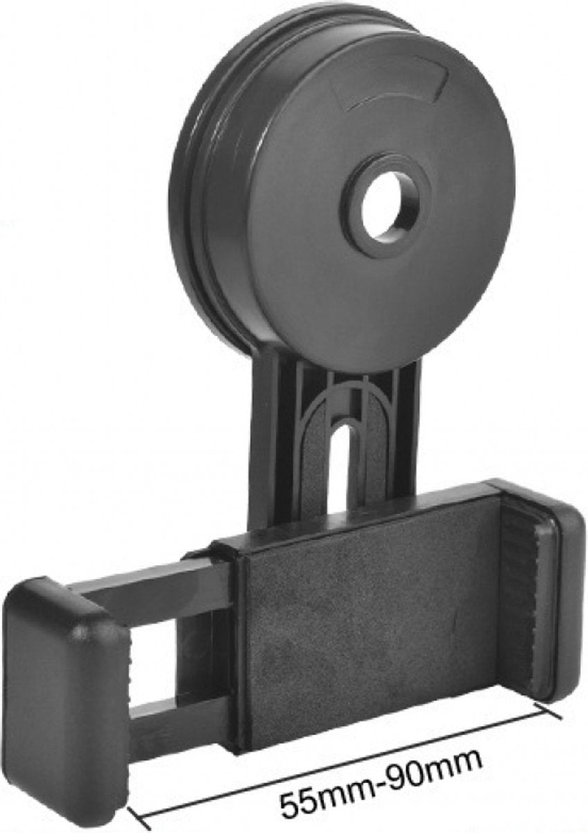 Smartphone Holder - Mobile Phone Adapter Mount - Smartphone Photography Accessory - Phone Camera Lens Set - Clip-On Design - for spotter's/binoculars/telescope with Ø 2.5 - 4.5cm - Image 5