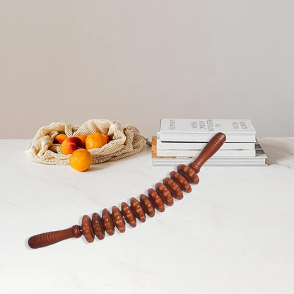 Massage - Massage Device - Massage Stick - Brown - Anti Cellulite Massage Roller Tool - Full Body Massager - Relieve Fatigue - Image 5
