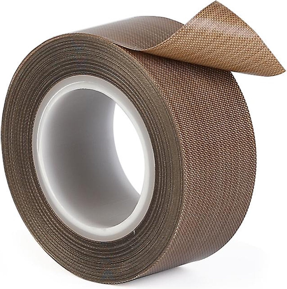 Heat Resistant Tape - Brown - Reliable Bond - Galvanized Silicone Insulating Tape - Teflon - 30mm*10m*0.18mm - Image 2
