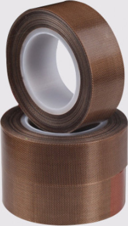 Heat Resistant Tape - Brown - Reliable Bond - Galvanized Silicone Insulating Tape - Teflon - 30mm*10m*0.18mm - Image 4