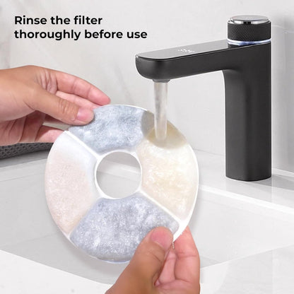 12 Pieces - Drinking Fountain Filters Refills - Water Fountain Filters - Drinking Fountain Filters - Replacement Filter Cat Fountain - Drinking Filter - Activated Carbon Filter - Round - Filter Replacement Filter - White - 12.5*3.5cm - Refills - Image 2