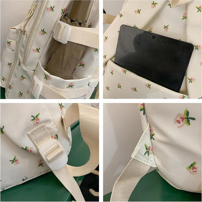 Backpack - School Bag - Backpack - Girl Backpack - School Backpack - School Bag - Tablet Backpack - 20 Liters - Strawberries - Image 2