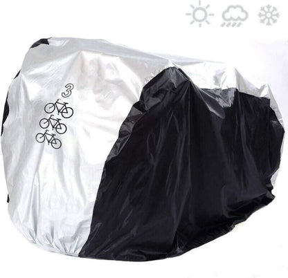 Protective cover - 3 bicycles - Saddle cover - Storage bag - 210D - All weather - 200*105*110 cm(L) - waterproof - dustproof - UV protection - Cover