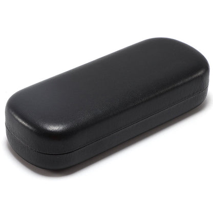 Glasses case - glasses case for men and women - sturdy case - sunglasses case - black - PU - 160*64*36mm - Image 2