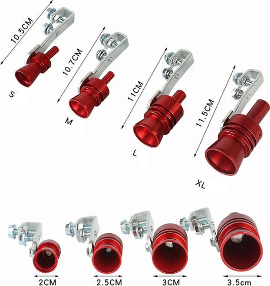 Turbo Whistle - Exhaust Whistle - Car Modification Turbo Whistle - Turbo Sound Simulator - Exhaust Sound Amplifier - Car Roar Maker - Car Tail Whistle - Universal - For Displacement 2.0-2.4L - Car Accessories - Image 6