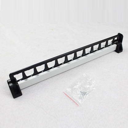 Clothes Hanger - 1 Piece - Hanger - Hanging Hooks - 315mm - Extendable - Pull Out Closet Wardrobe Rail Organizer Metal - For 12 Hangers Pack - Black - Image 4